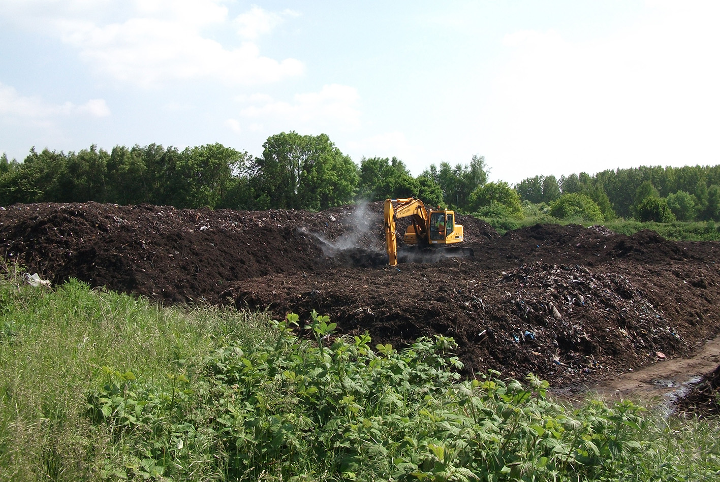 Green waste Composting Plant